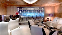 Stunning design elements by Salvagni Architetti aboard luxury charter yacht Numptia